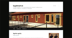 Desktop Screenshot of bygdenytt.se